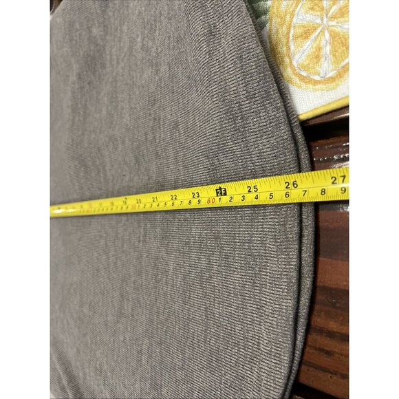 Easel "Indiana Dunes" Gray Crochet Mixed Print Small Sweater Women’s Eclectic - Picture 7 of 7